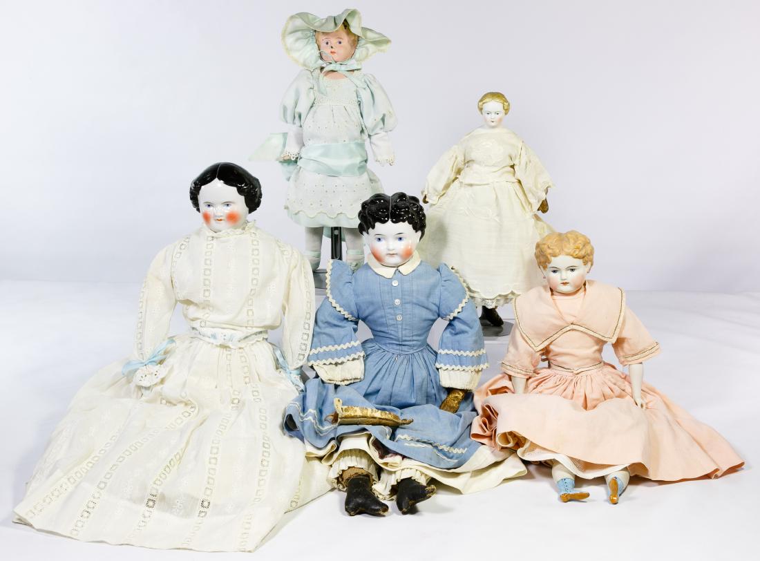 German Bisque and China Doll Assortment (1 of 2)