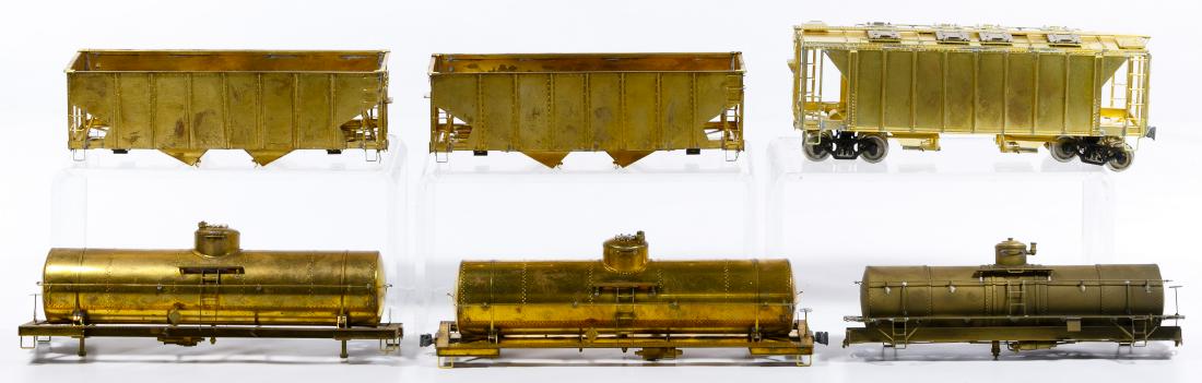 Brass Train Car Assortment (1 of 4)
