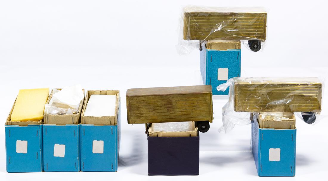 Brass Train Car Kit Assortment (1 of 1)