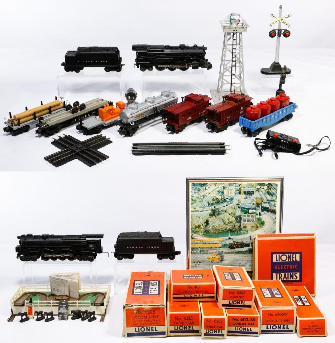 Lionel Post-War Model Toy Train Assortment (1 of 1)