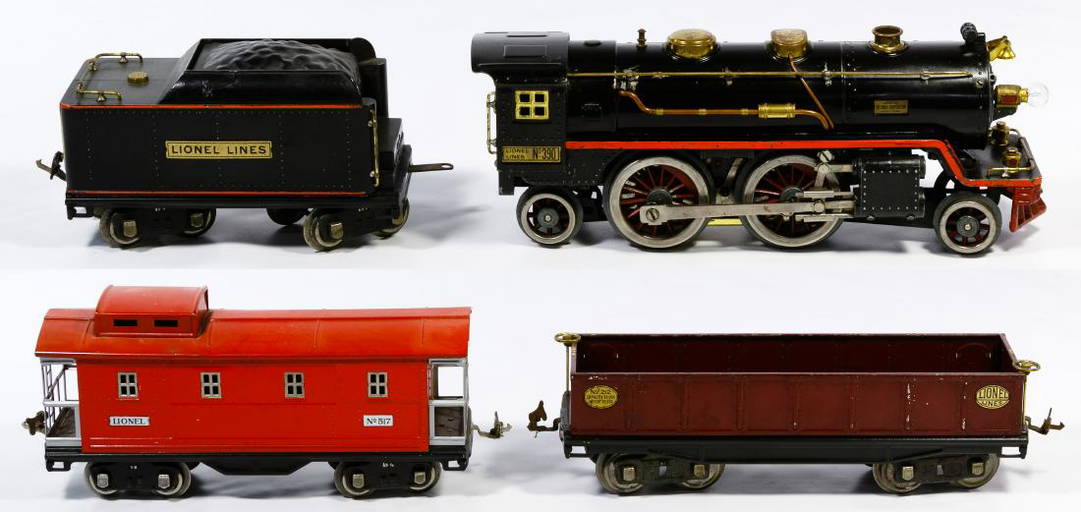Lionel Standard Gauge Pre War Model Train Assortment