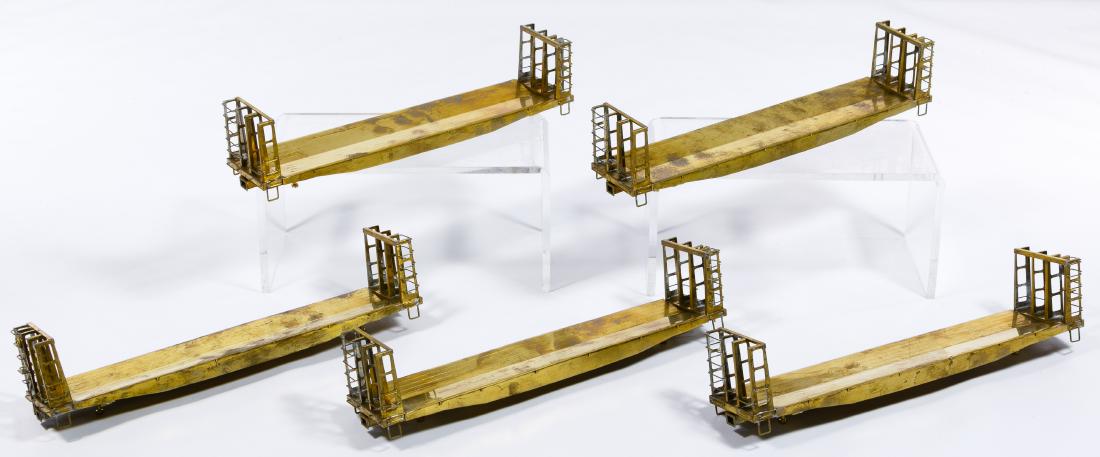 U.S. Hobbies Inc. Brass Train Car Kits (1 of 2)