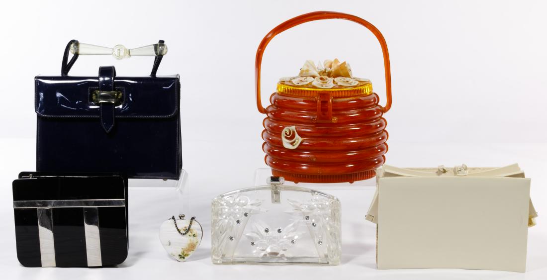 Bakelite and Lucite Purse Assortment (1 of 4)