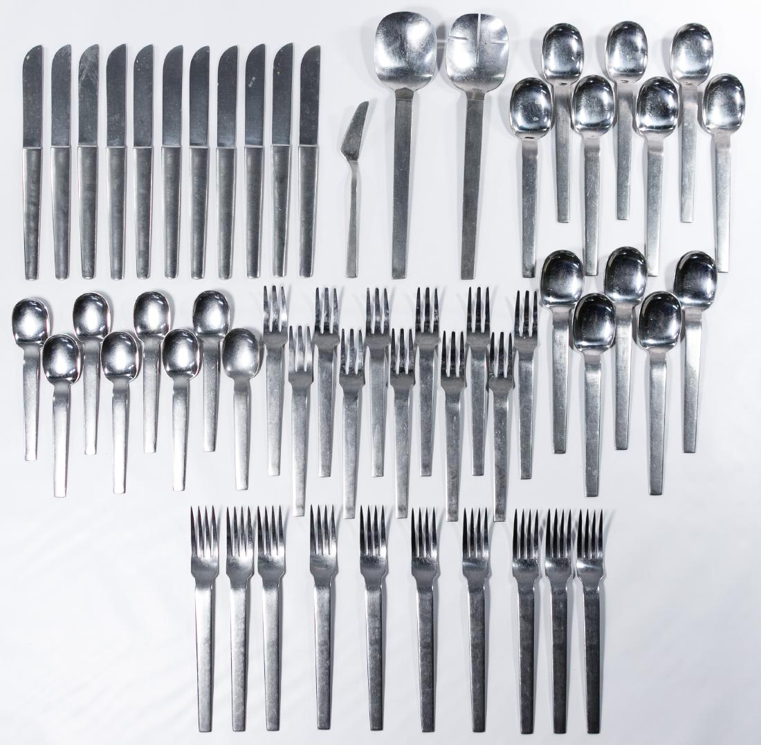 Arthur Salm 'Bordelon' Stainless Steel Flatware Service (1 of 4)