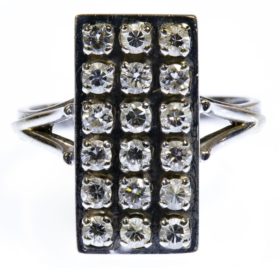 18k White Gold and Diamond Ring (1 of 3)