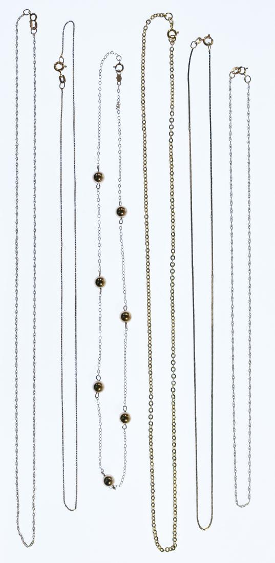 14k Gold Necklace Assortment (1 of 1)