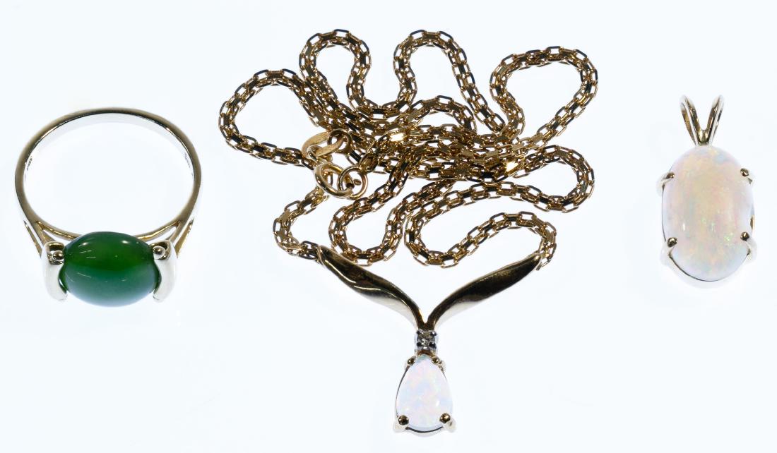 14k Gold and Semi-Precious Gemstone Jewelry Assortment (1 of 1)