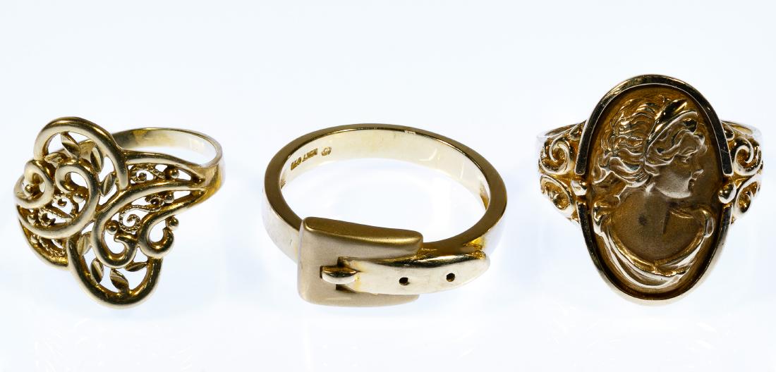 10k Gold Ring Assortment (1 of 1)