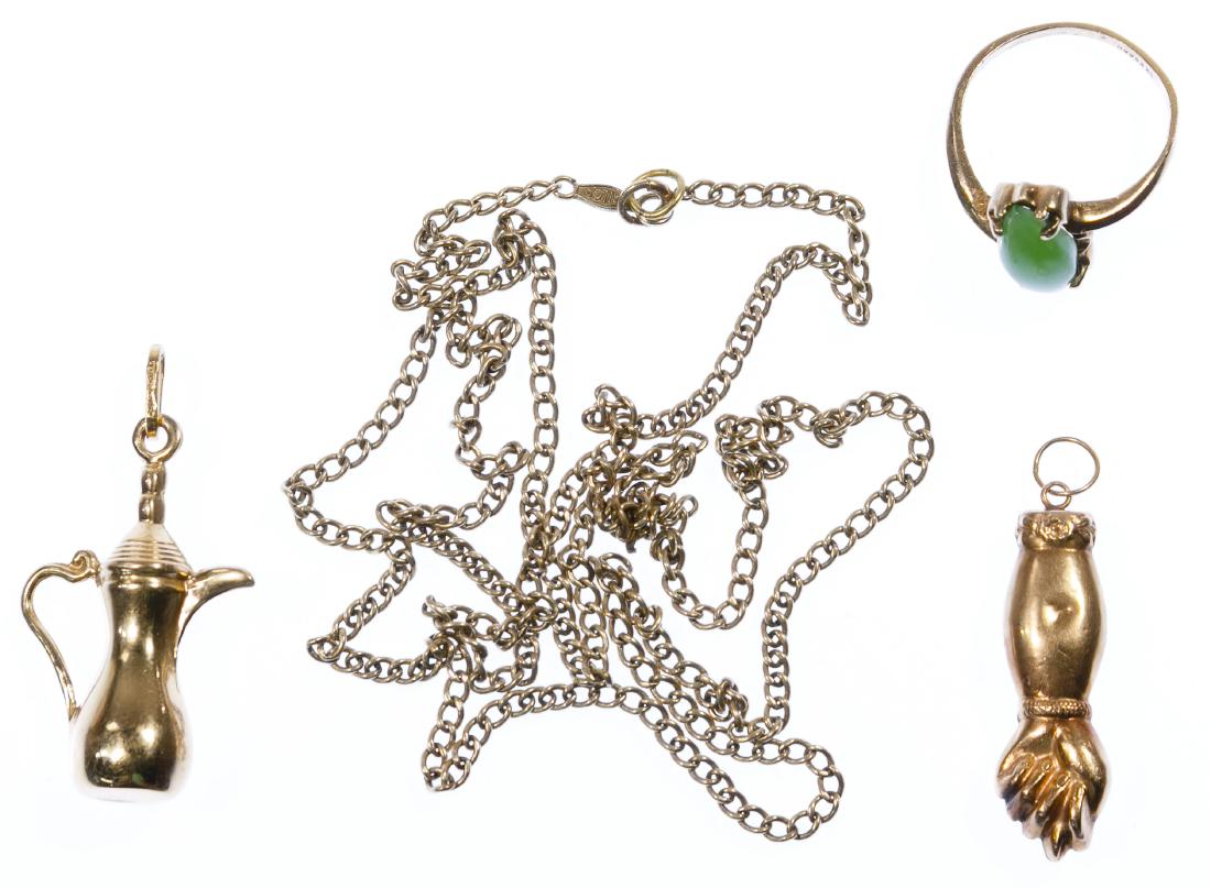 18k and 10k Gold Jewelry Assortment (1 of 1)