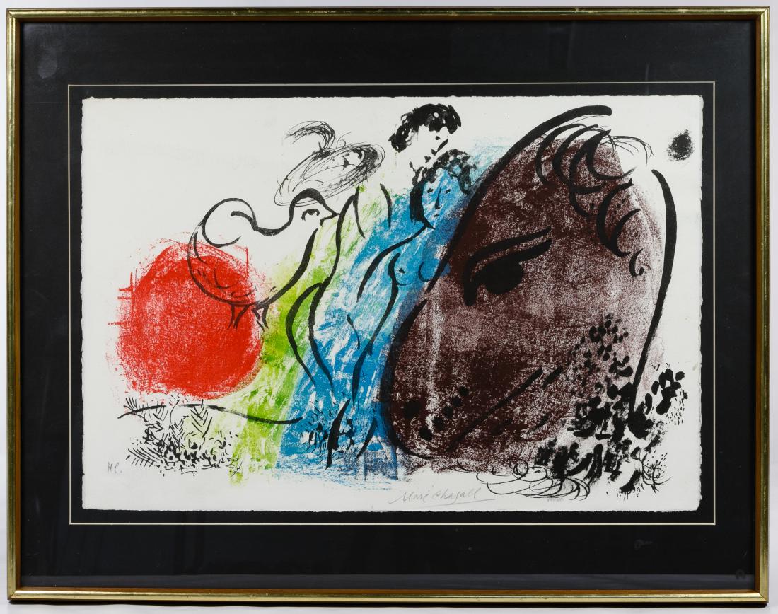 Marc Chagall (Russian / French, 1887-1985) 'Le Cheval (1 of 5)
