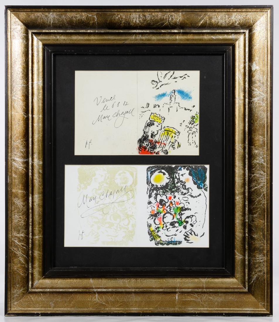 Marc Chagall (Russian / French, 1887-1985) Lithographs (1 of 4)