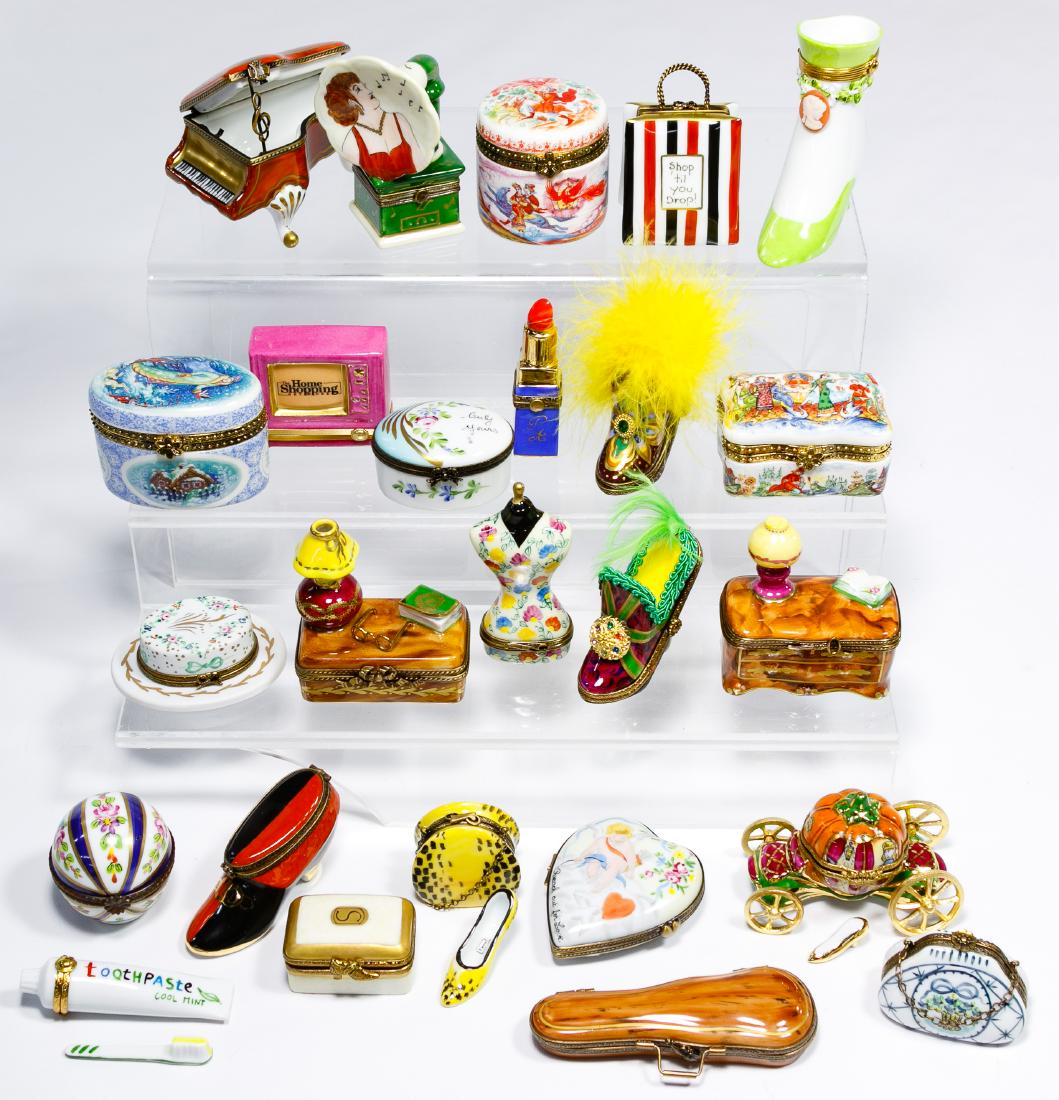 Limoges and Russian Trinket Box Assortment (1 of 1)