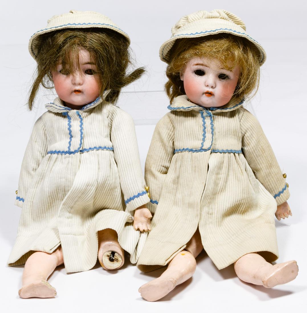 Simon & Halbig Bisque Head #1299 Twin Dolls (1 of 6)