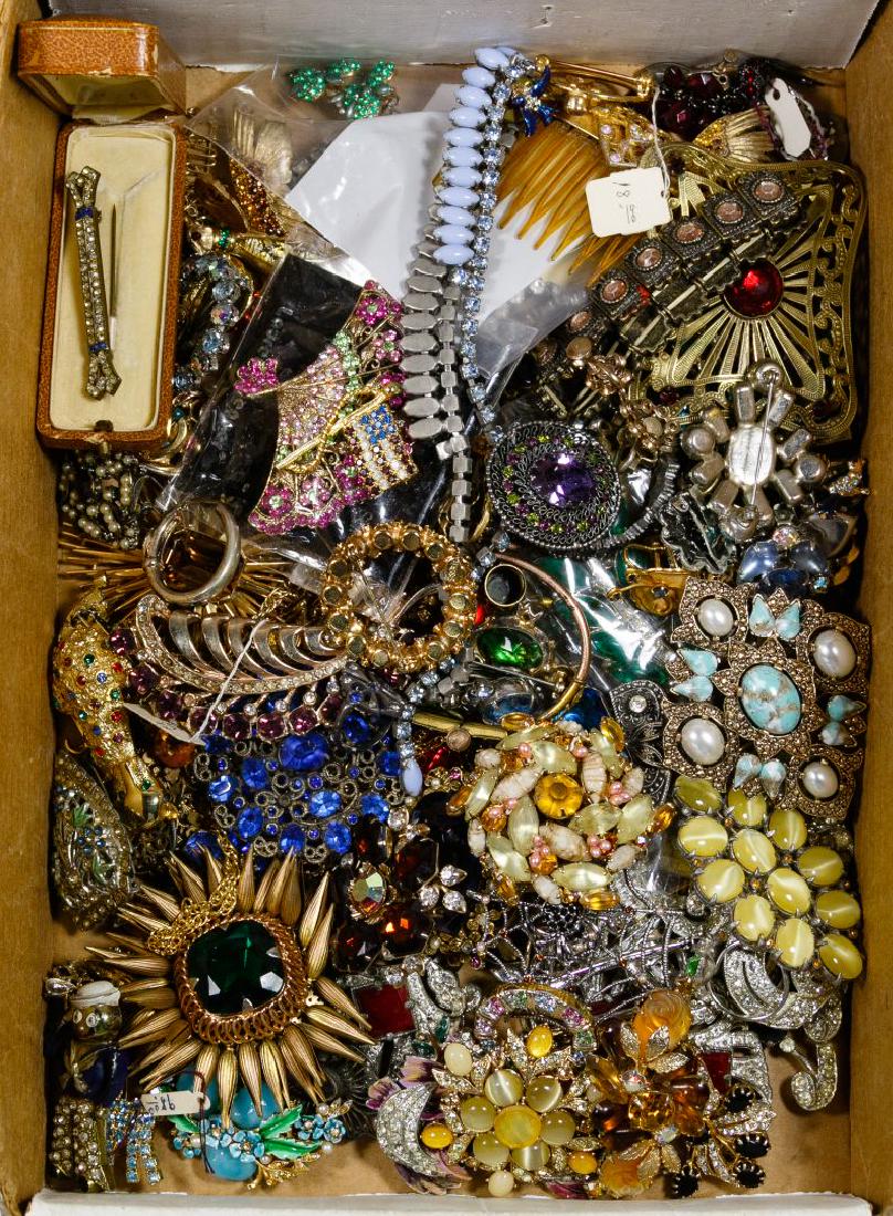 Colored Rhinestone Jewelry Assortment (1 of 1)