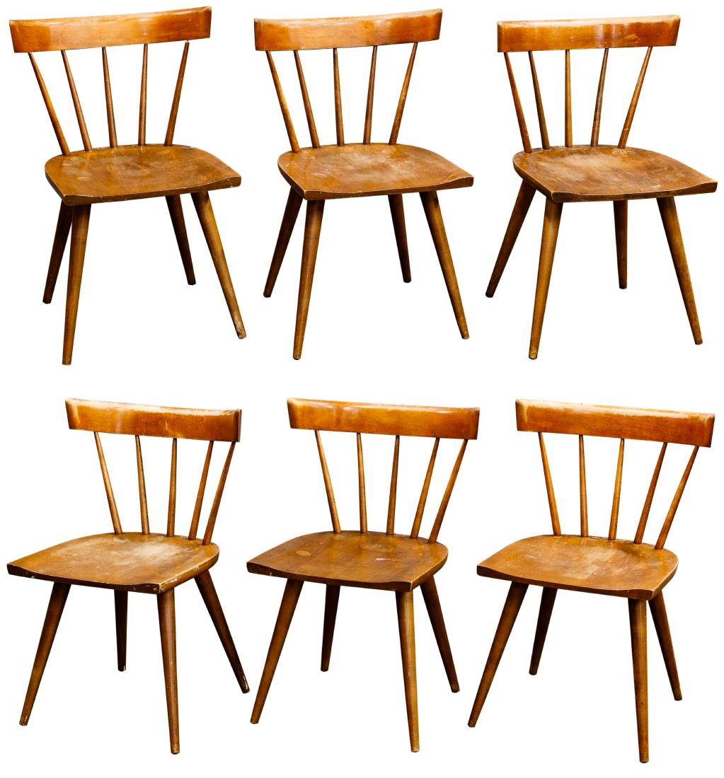 Paul McCobb for Winchendon Walnut Dining Chairs (1 of 3)