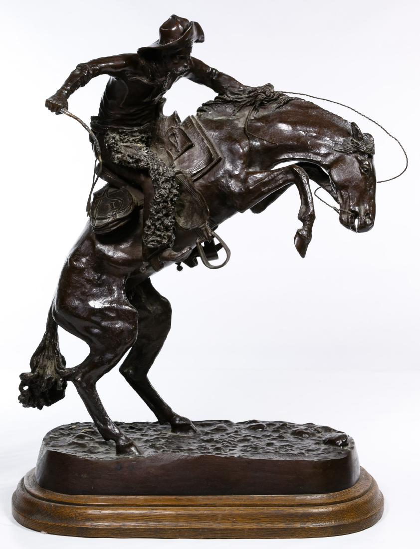 (After) Frederic Remington (American, 1861-1909) 'Wooly (1 of 4)