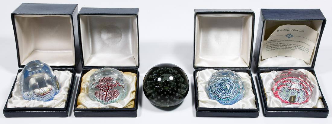 Whitefriars of England Paperweight Assortment (1 of 3)