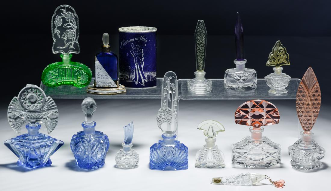 Multi-color Glass Perfume Bottle Assortment (1 of 1)