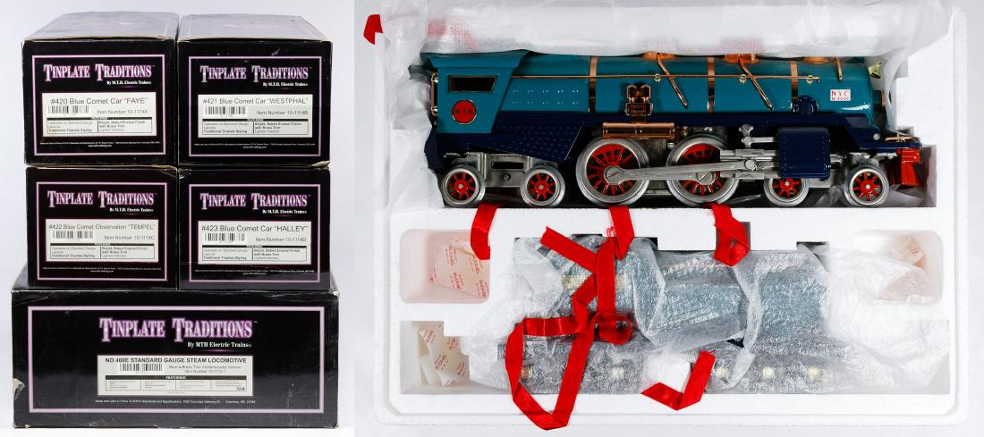 MTH Blue Comet Standard Gauge Model Train Set (1 of 7)