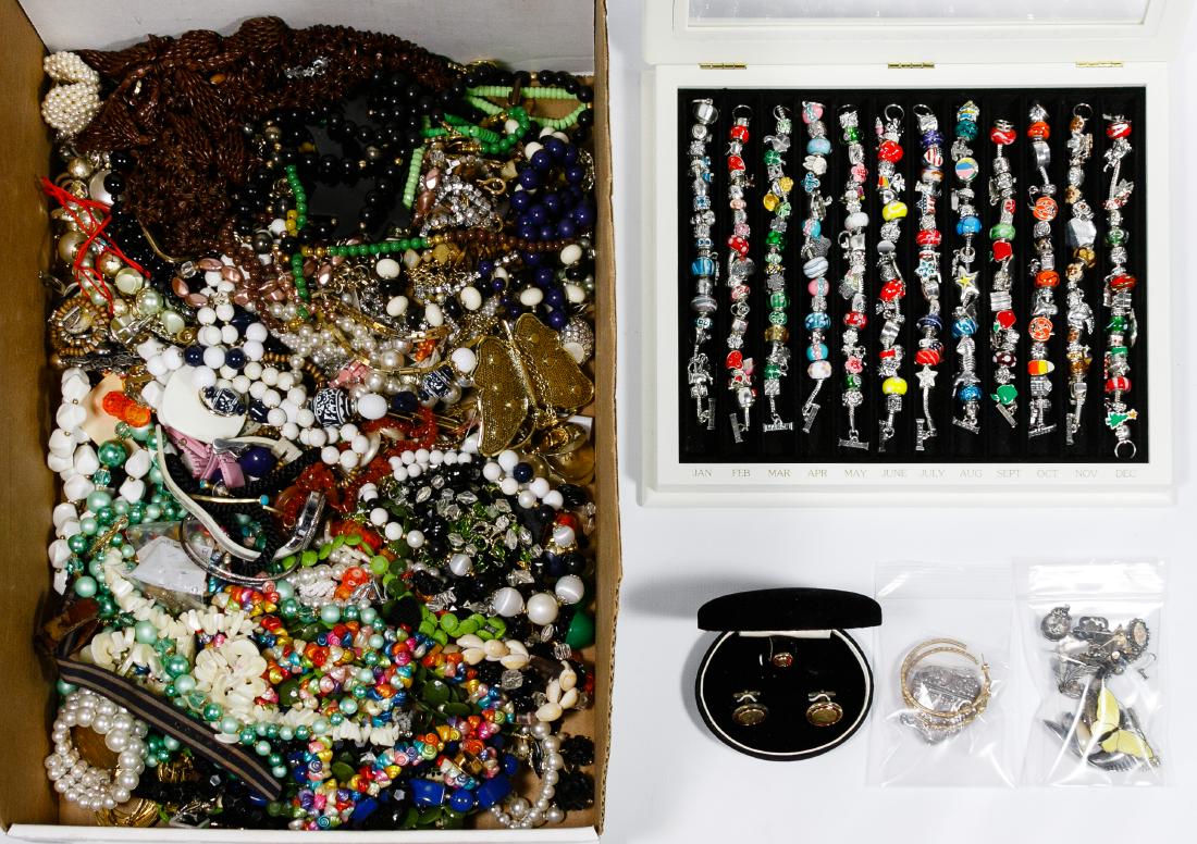 Sterling Silver and Costume Jewelry Assortment (1 of 3)