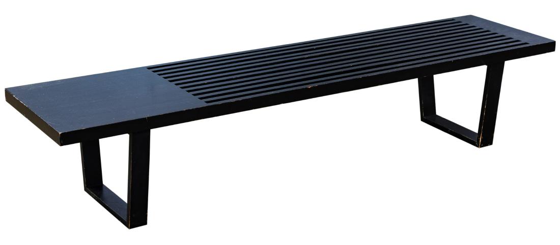 (Style of) George Nelson Slat Bench (1 of 2)