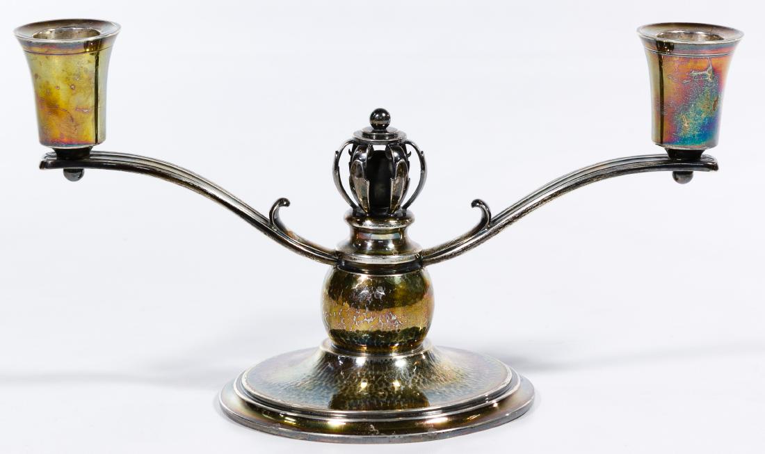 Jens Andersen Sterling Silver Candle Holder (1 of 2)