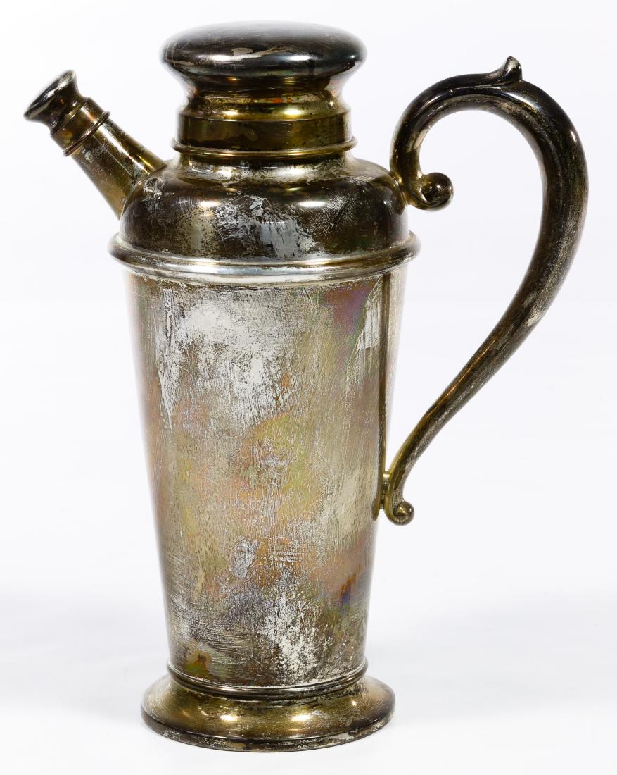 Manchester Silver Co. Sterling Silver Cocktail Shaker (1 of 2)