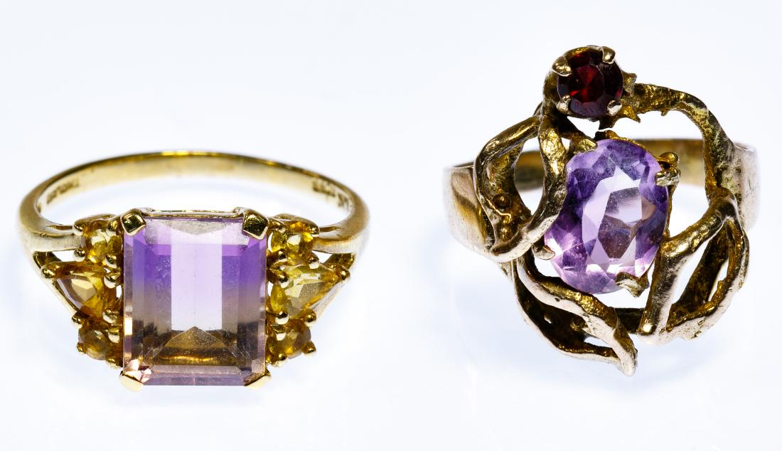 14k Gold and 10k Gold Rings (1 of 2)