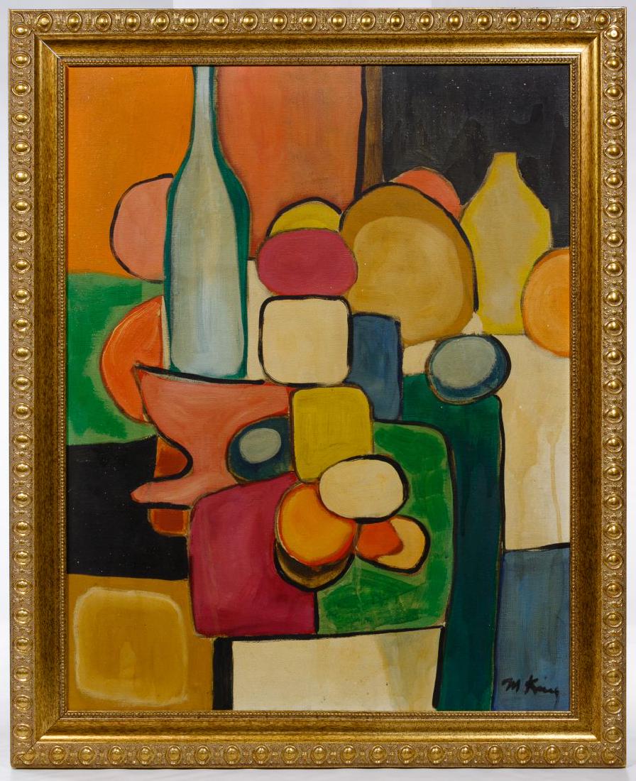 Melvin King (American, b.1928) Oil on Canvas (1 of 5)