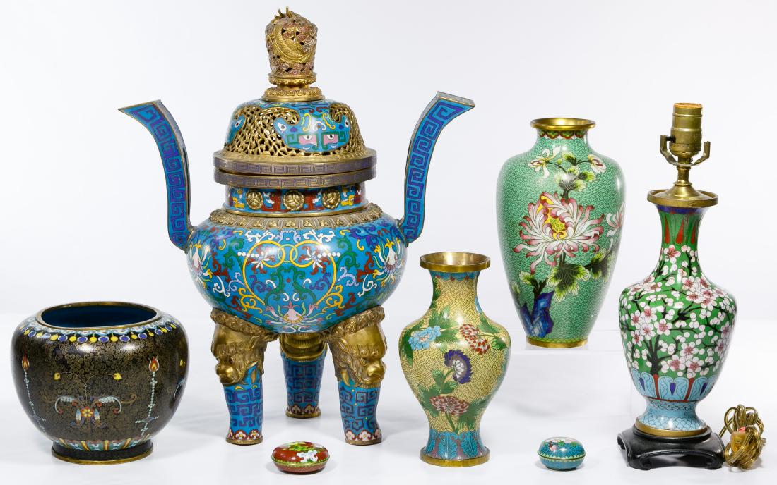 Asian Cloisonne Assortment (1 of 7)