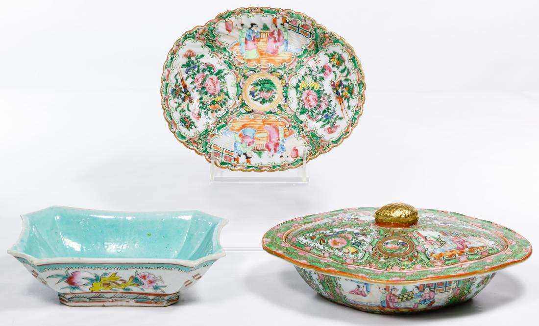 Asian Famille Verte Porcelain Assortment (1 of 9)