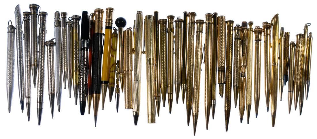 Sterling Silver and Gold Filled Pen and Pencil (1 of 1)