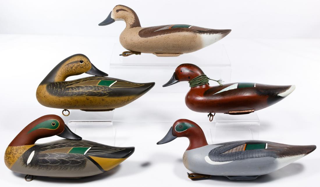 Havre De Grace Carved Wood Decoy Assortment (1 of 3)