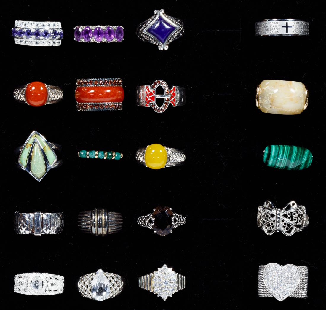 Sterling Silver Ring Assortment (1 of 1)