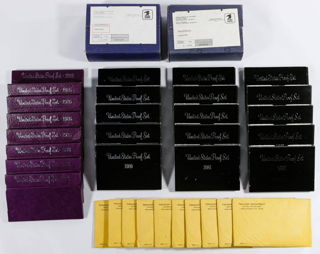 US Proof Set Assortment (1 of 1)