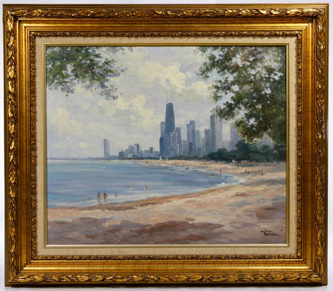 W. Hoffman (American, 20th Century) Oil on Canvas (1 of 4)