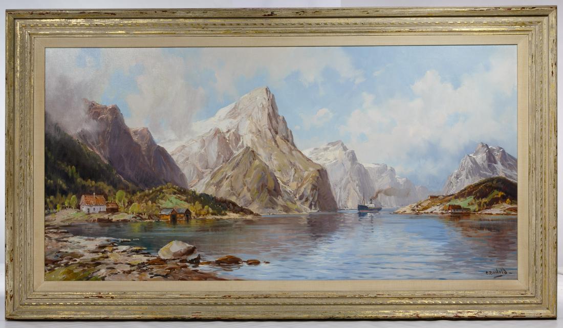 C Bertold (European, b.1870) Oil on Canvas (1 of 5)