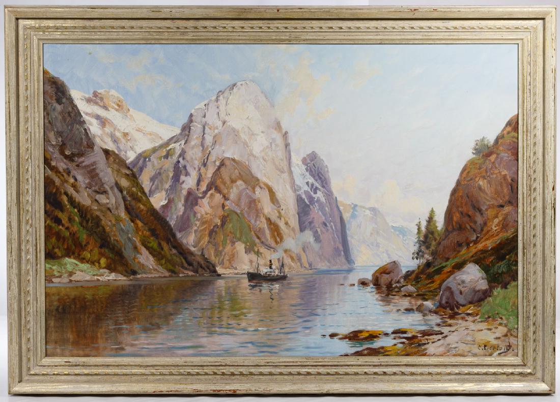 C Bertold (European, b.1870) Oil on Canvas (1 of 5)