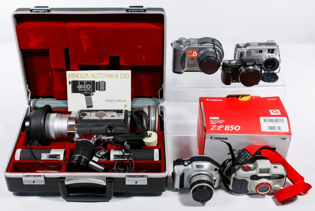 Digital Camera and Camera Equipment Assortment (1 of 4)