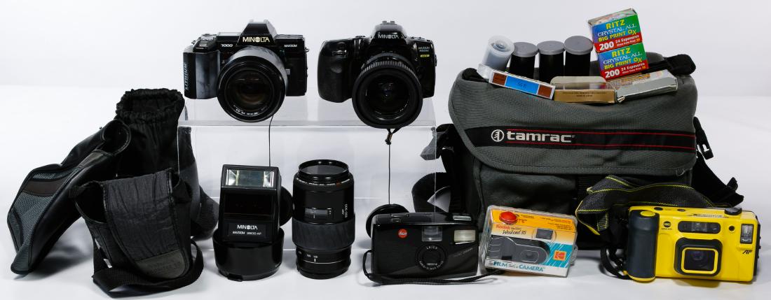 Film Camera and Camera Accessory Assortment (1 of 3)