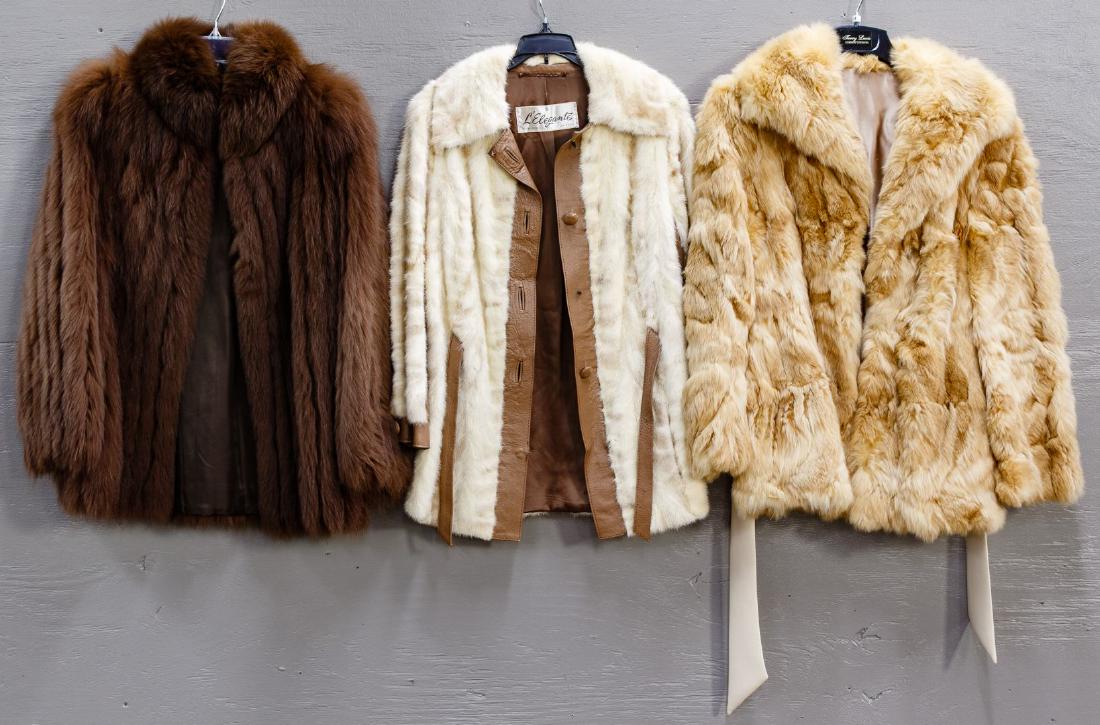 Fur and Leather Jacket Assortment (1 of 2)