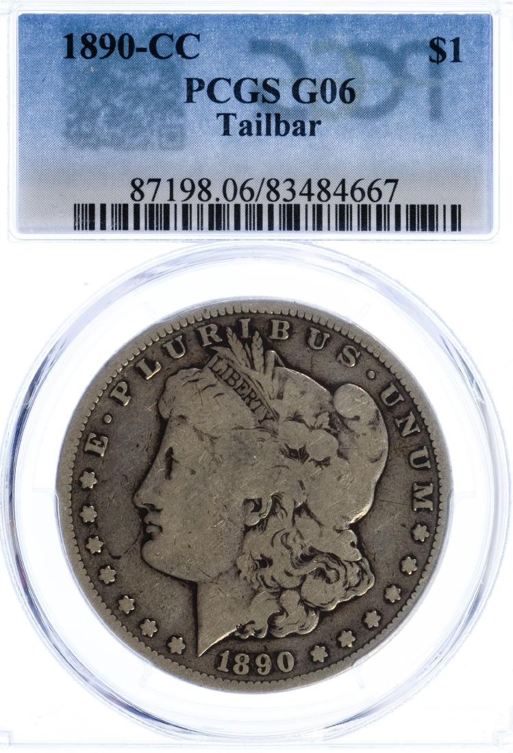 1890-CC $1 G-6 PCGS (1 of 2)