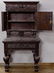English Tudor Style Oak Cabinet on Stand - 2