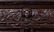 English Tudor Style Oak Cabinet on Stand - 3