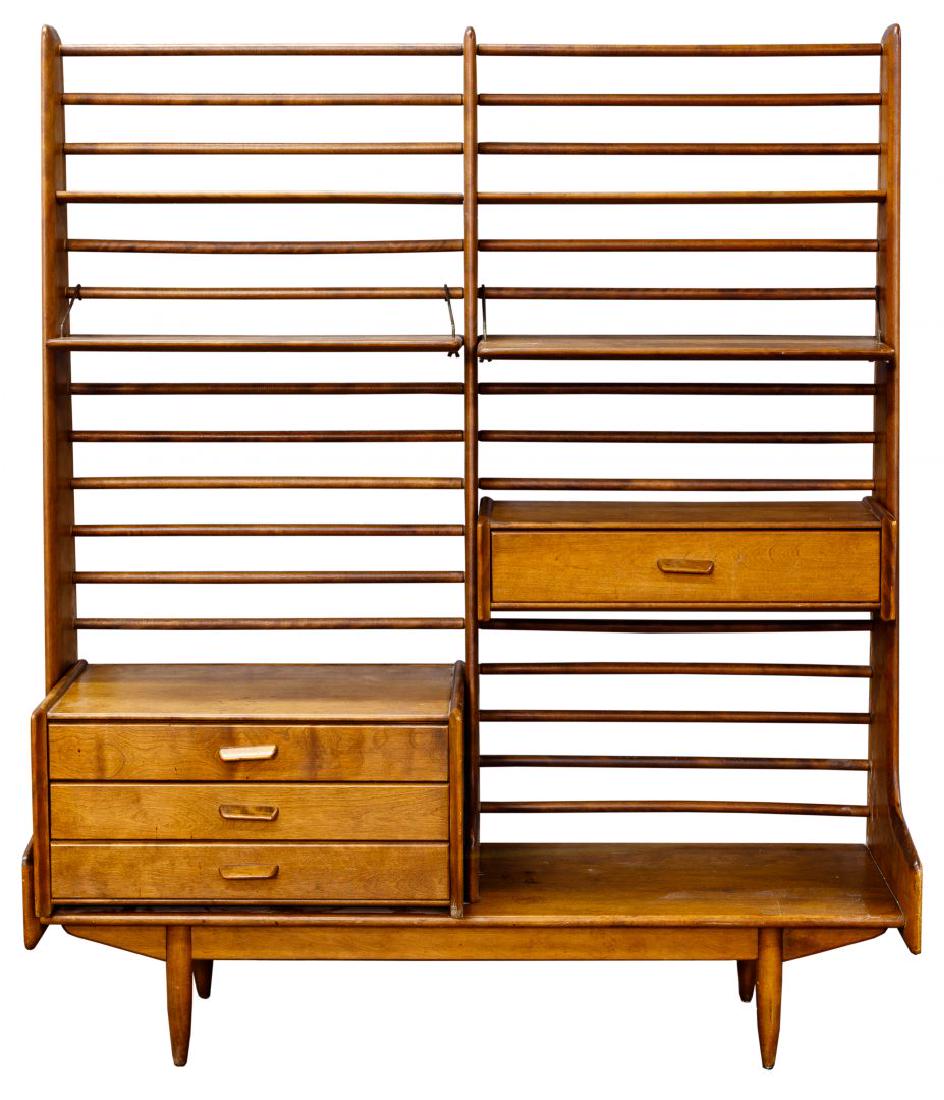 Russel Wright for Conant Ball Birch Shelving Unit (1 of 3)