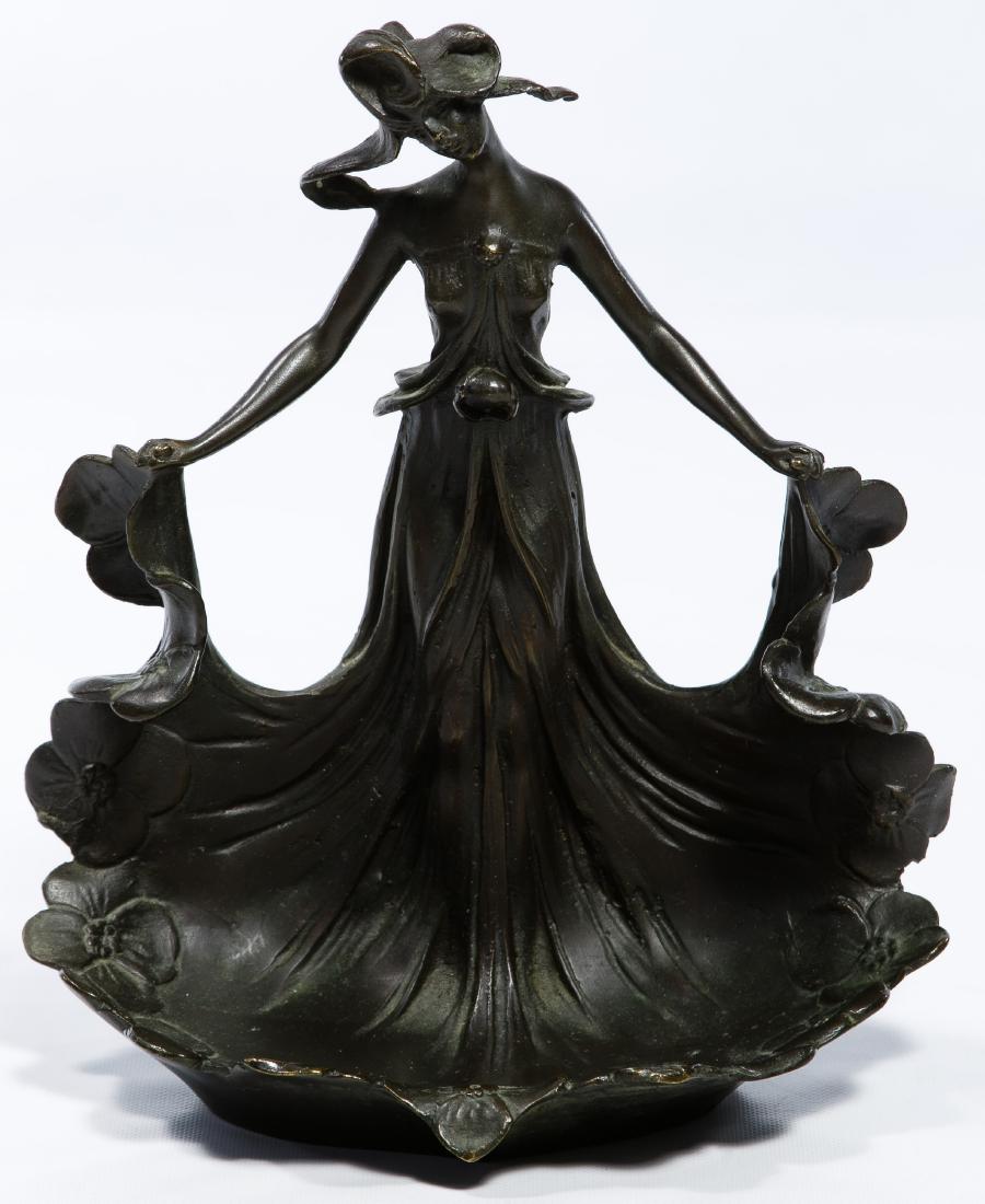 (After) Carlier (French, 20th Century) Cast Metal Tray (1 of 5)