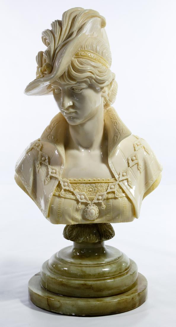 Molded Plastic Female Bust (1 of 4)