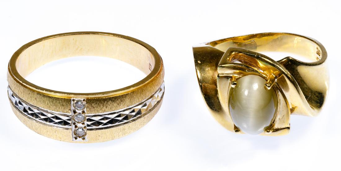 14k Gold and Gemstone Rings (1 of 1)