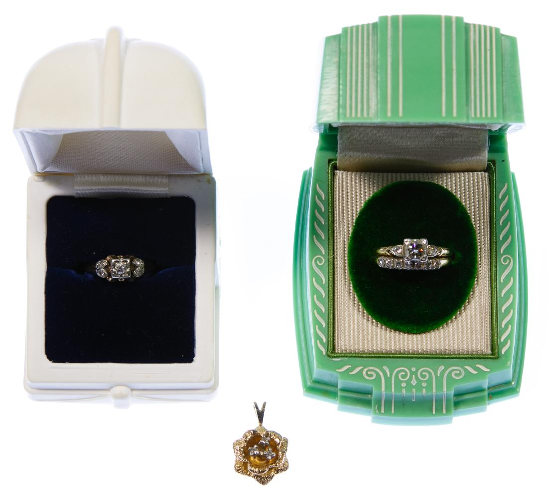 14k Gold and Gemstone Jewelry Assortment (1 of 4)