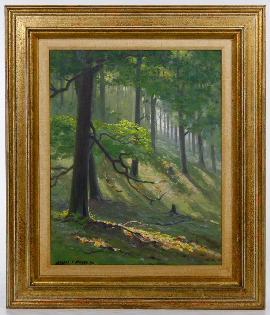 Herbert E. Abrams (American, 19212003) Oil on Canvas